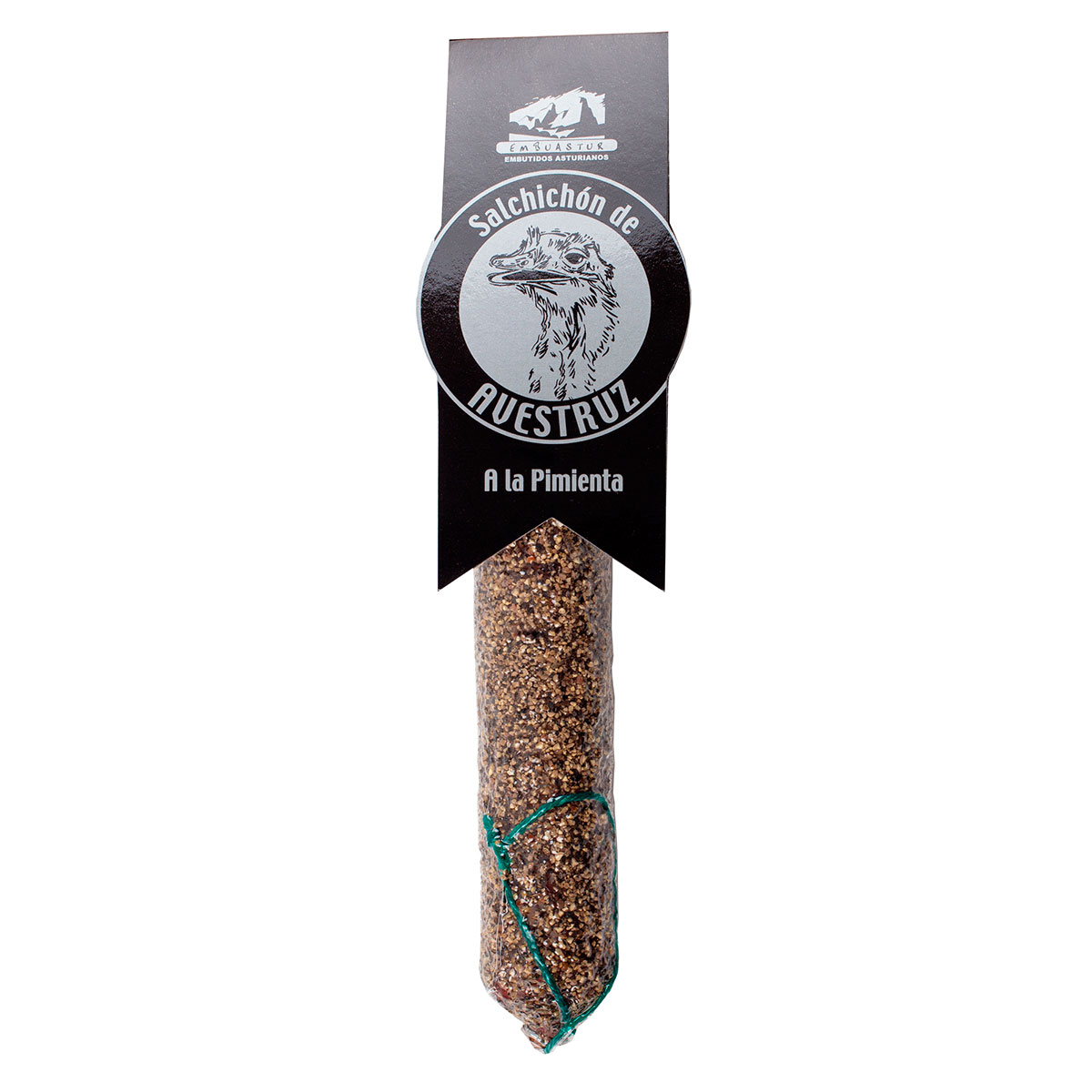Salchichón de Avestruz a la Pimienta